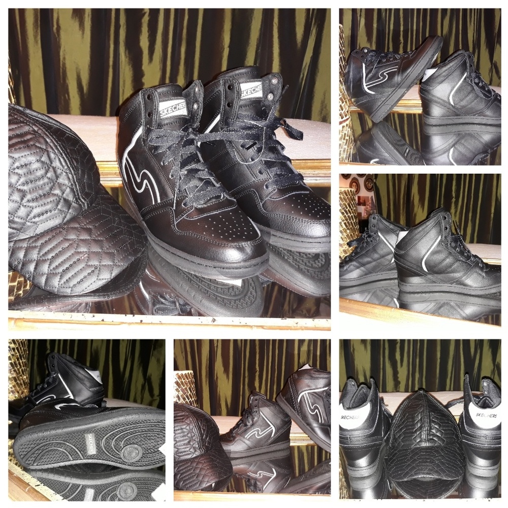 Skechers Memory Foam Wedge Sneakers